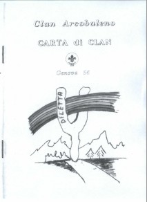Carta di Clan del 1990 del Clan Arcobaleno
