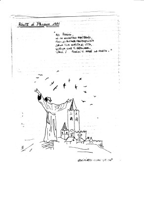 libretto della Pasqua trascorsa ad Assisi dalla Branca RS
