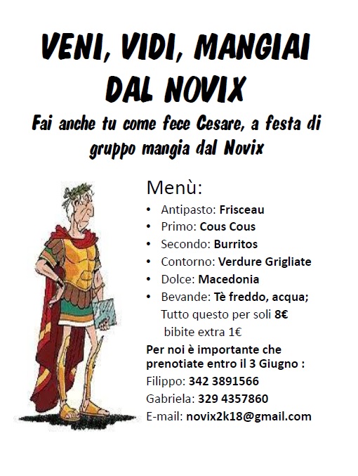 Pranzo Festa di Gruppo 2018