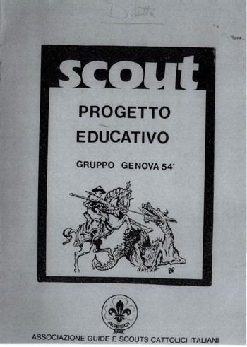 Progetto Educativo del Gruppo Genova 54 per gli anni 1984-1987