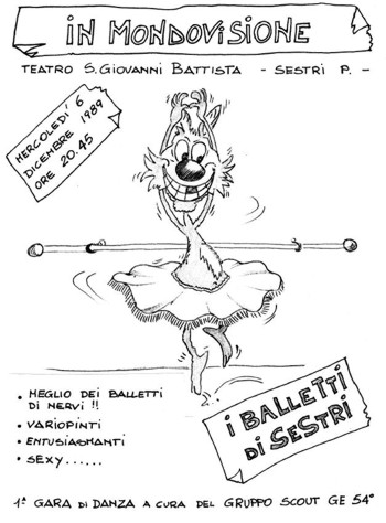 Balletti al teatrino Gruppo Ge 54