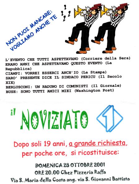 Ribotta del Noviziato Italia 1