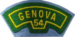 Distintivo del Gruppo Genova 54